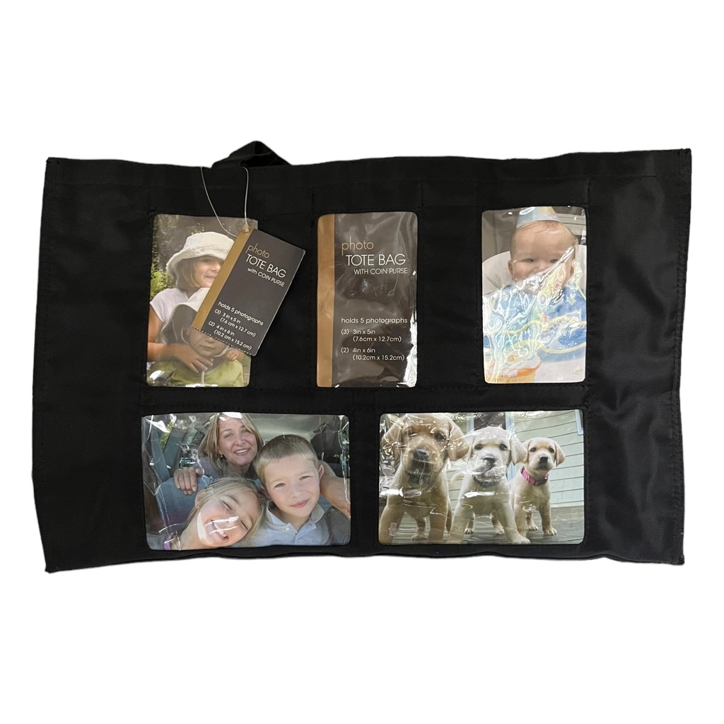 Bed Bath  Beyond  Photo Tote With Coin Purse Nwt
